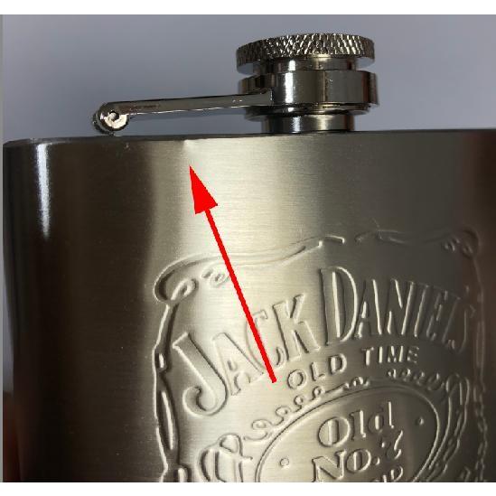 スキットル ウイスキーボトル 200ml 携帯 選べる アウトレット Jack