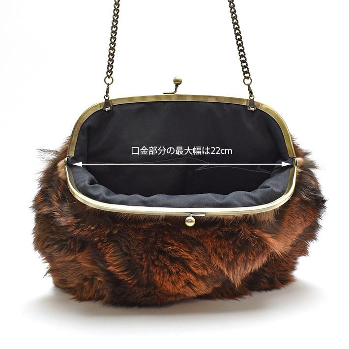 素敵❗️オーダーメイド♡ミンクファー バーガンディ グラニーバッグ 素敵❗️オーダーメイド♡ミンクファー バーガンディ グラニーバッグ