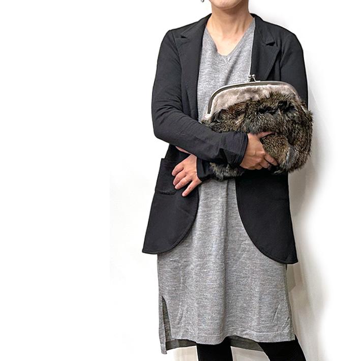 【専用】JAMIN PUECH ファー ショルダー クラッチ バッグ がま口 楽天市場】フォックス ミンク がま口 ショルダーバッグ ファー