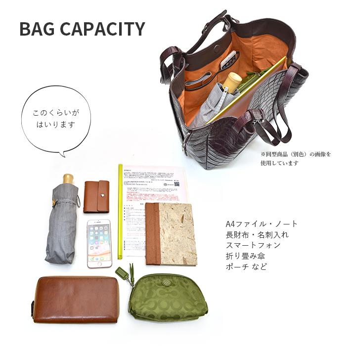 クロコダイル ハンドバッグ トートバッグ マット 本革 鰐革 ワニ革 レディース ギフト プレゼント クリスマス No.408207whの画像