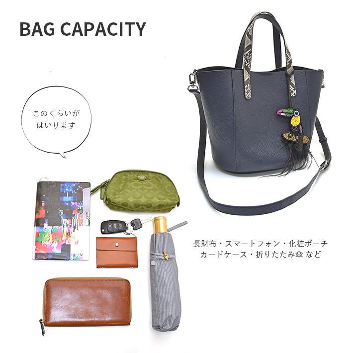 本革 牛革 パイソン トートバッグ  バッグチャーム付き  ショルダーバッグ レディース  ギフト プレゼント No.408323 |  | 10