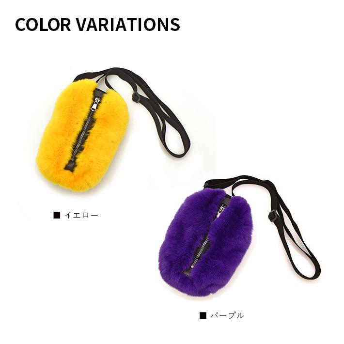 レッキス ファー ショルダーバッグ サコッシュ スマホショルダー スマホポーチ 軽量 ポシェット 斜めがけ ミニバッグ 本革 レディース プレゼント No.408904 |  | 06