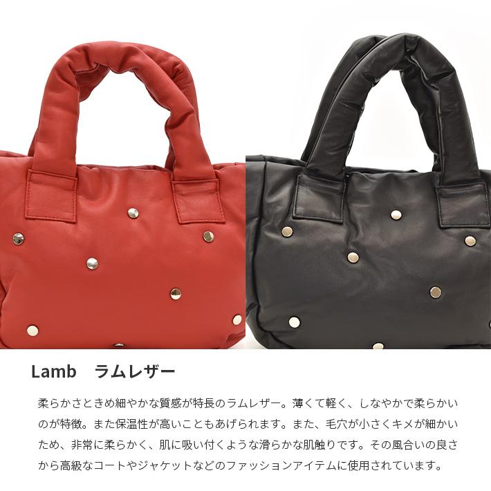 本革 トートバッグ ラムレザー 羊革 スタッズ レディース メンズ 通勤 通学 収納 革 本皮 本革 本革バッグ レザー 誕生日 ギフト 母 女性 プレゼントNo.408922 |  | 06
