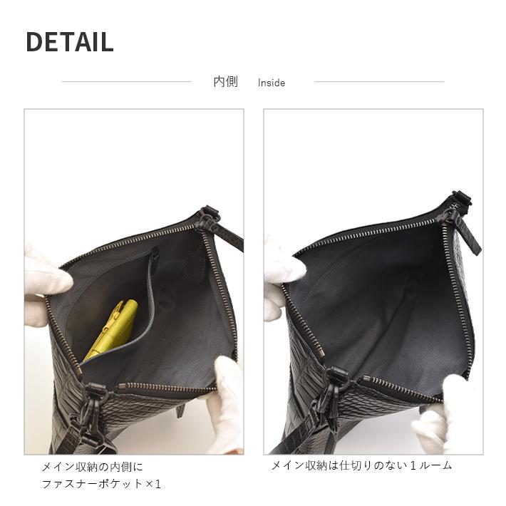 クロコダイル セカンドバッグ ショルダーバッグ クラッチバッグ マット 本革 本皮 リアルレザー 鰐革 ワニ革 メンズ レディース 男女兼用 No.508814の画像
