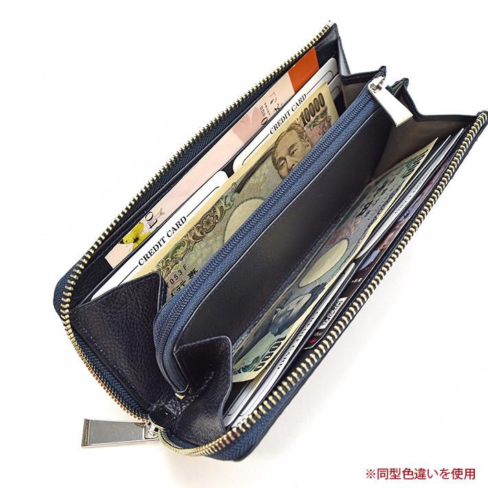 パイソン L字ファスナー 長財布 マット 薄い 軽い 本革 ヘビ革 蛇革