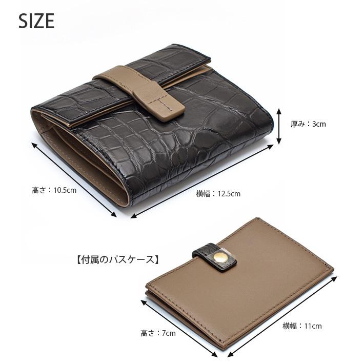 クロコダイル 折り財布 折財布 二つ折り カードケース パス クロコダイル 折り財布 折財布 二つ折り カードケース パス
