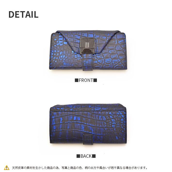 クロコダイル 長財布 ギャルソン マット 本革 リアルレザー 鰐革 ワニ革 レディース メンズ 男女兼用 高級感 小物 春財布 母 女性 プレゼント ギフト No.608685 |  | 05