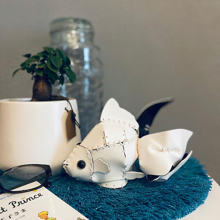 本革 レザークラフト 革で作る 金魚 きんぎょ 初心者 キット 本革 レザークラフト 革で作る 金魚 きんぎょ 初心者 キット