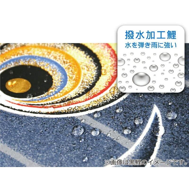 【100周年記念祭】こいのぼり 徳永鯉 鯉のぼり 単品 1m 真・太陽 黄金の輝き鯉 撥水加工 ポリエステルサテン生地 003-811-s_2