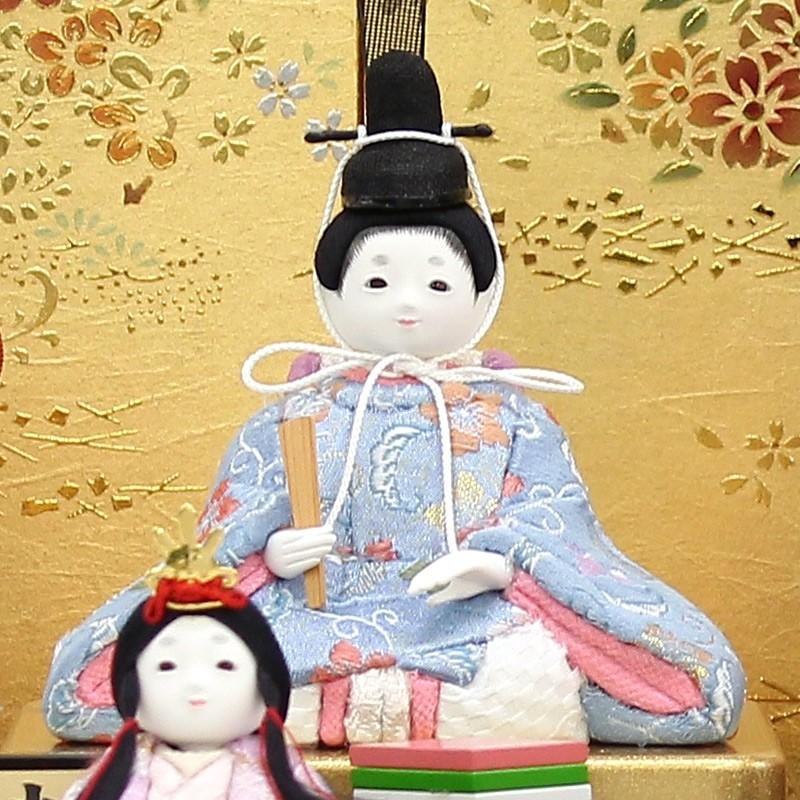 100周年記念祭】雛人形 コンパクト ひな人形 雛 木目込人形飾り 二