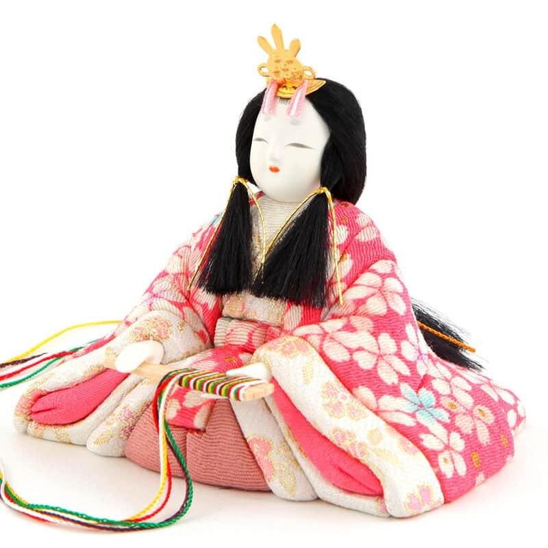 【新品訳あり】 雛人形 一秀 ひな人形 雛 木目込人形飾り 段飾り 十五人飾り 木村一秀作 平安雛 12号 h023-id-007 【HOV2086003268】(72701円)