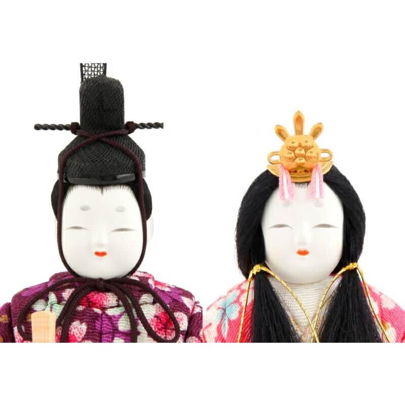 【新品訳あり】 雛人形 一秀 ひな人形 雛 木目込人形飾り 段飾り 十五人飾り 木村一秀作 平安雛 12号 h023-id-007 【HOV2086003268】(72701円)