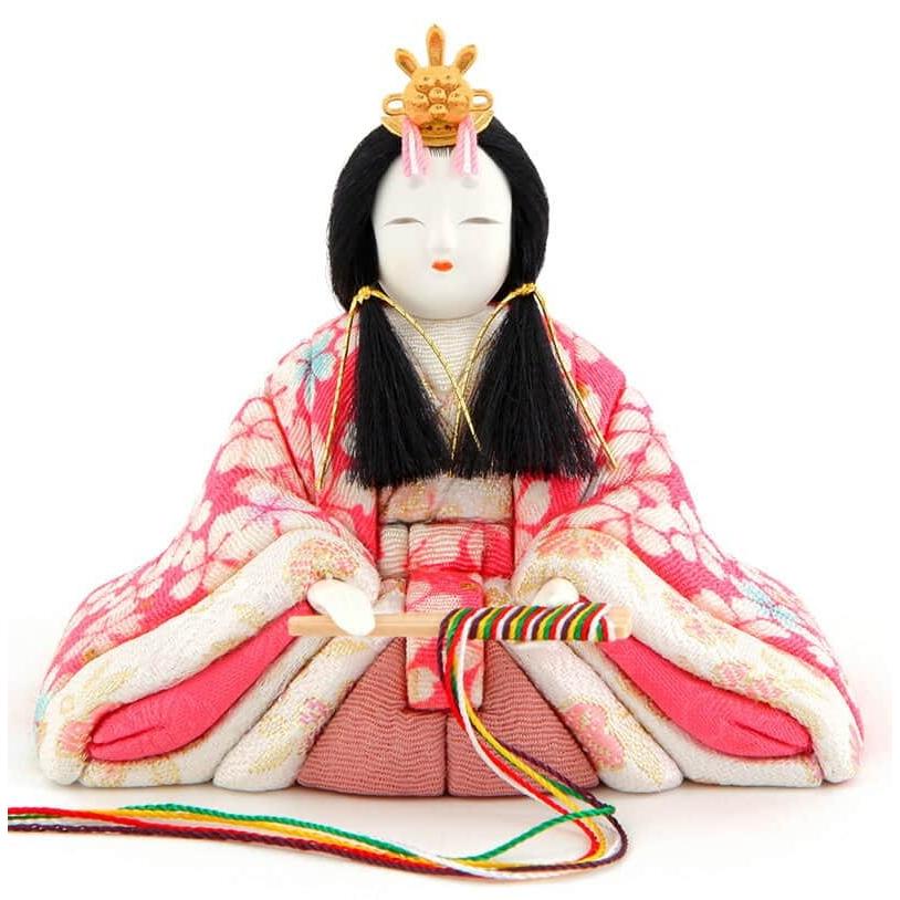 【新品訳あり】 雛人形 一秀 ひな人形 雛 木目込人形飾り 段飾り 十五人飾り 木村一秀作 平安雛 12号 h023-id-007 【HOV2086003268】(72701円)