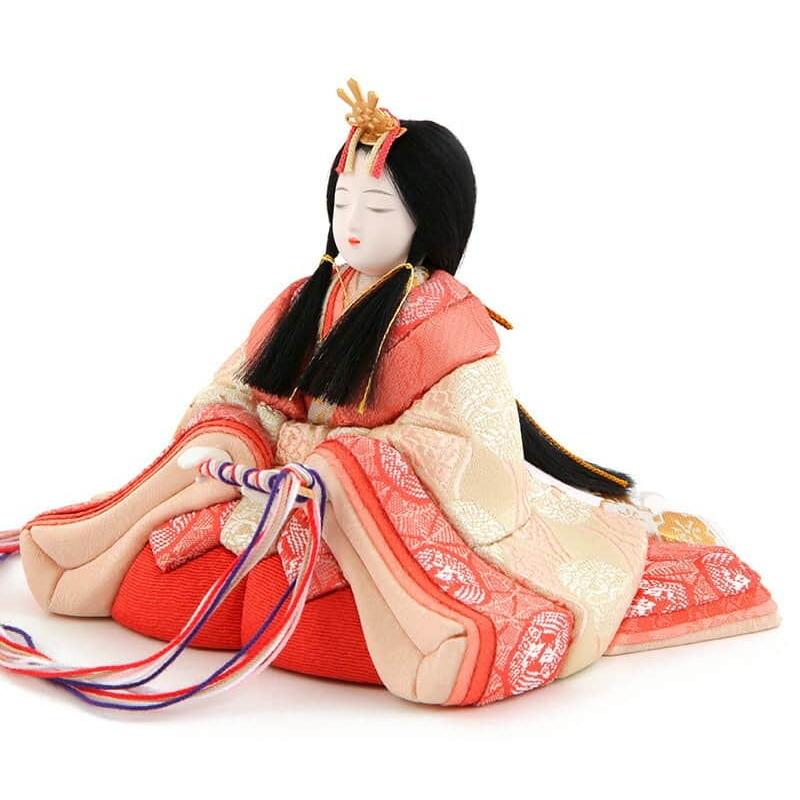 一秀 【100周年記念祭】雛人形 コンパクト ひな人形 木目込人形飾り 平