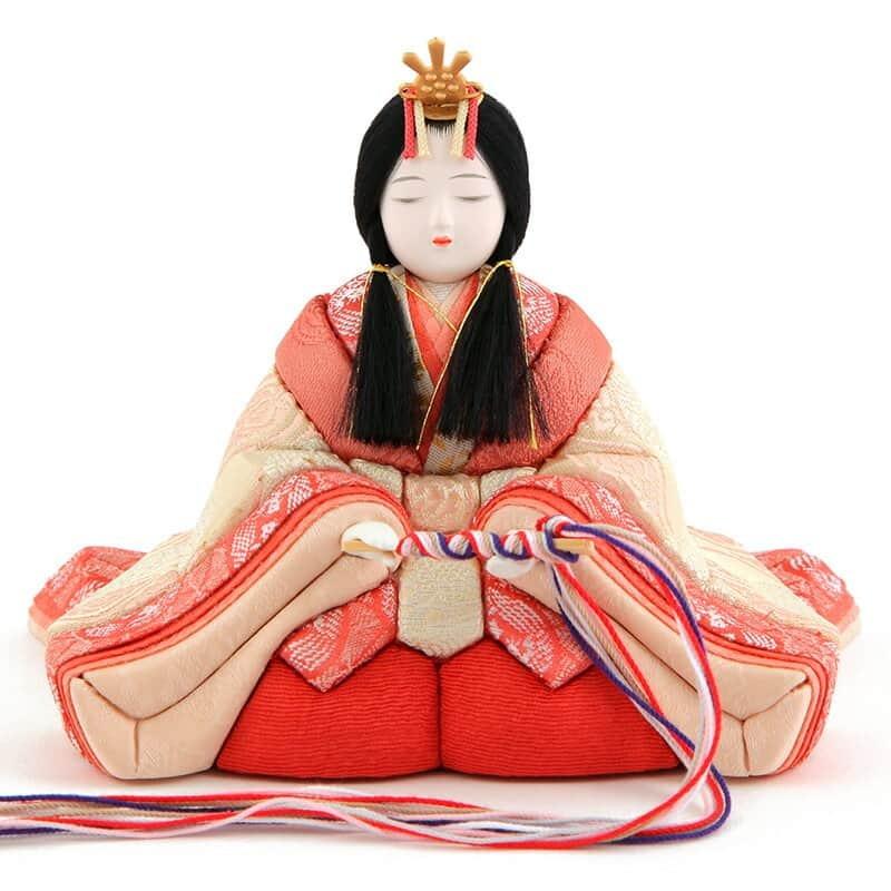 一秀 【100周年記念祭】雛人形 コンパクト ひな人形 木目込人形飾り 平