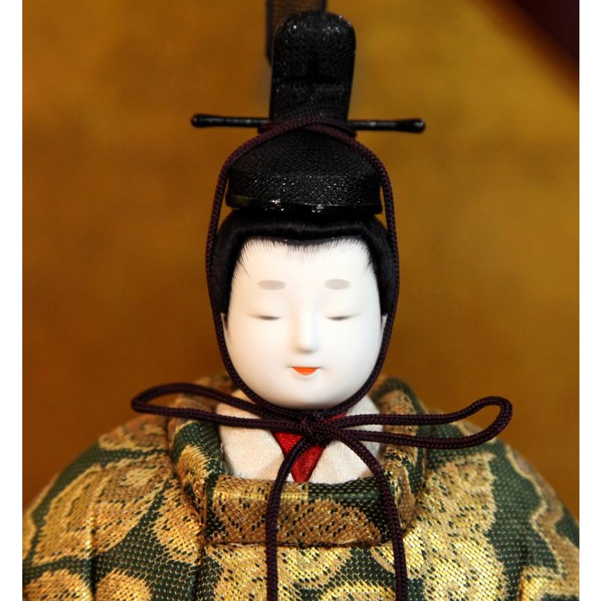 久月 【100周年記念祭】雛人形 飾り方 おしゃれ 三段 木目込み 芹川