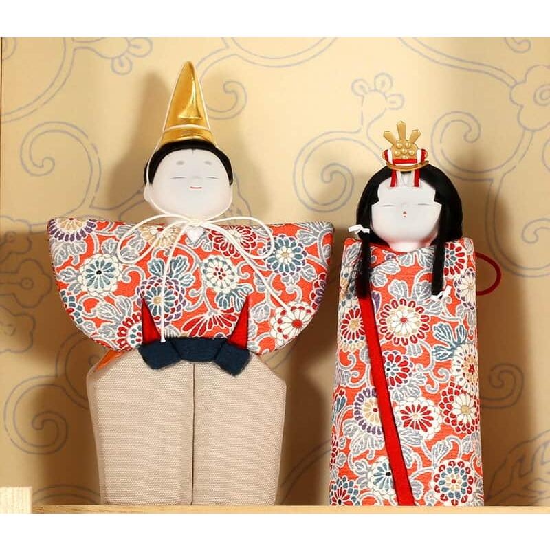 雛人形 幸一光 コンパクト ひな人形 雛 木目込人形飾り 収納飾り