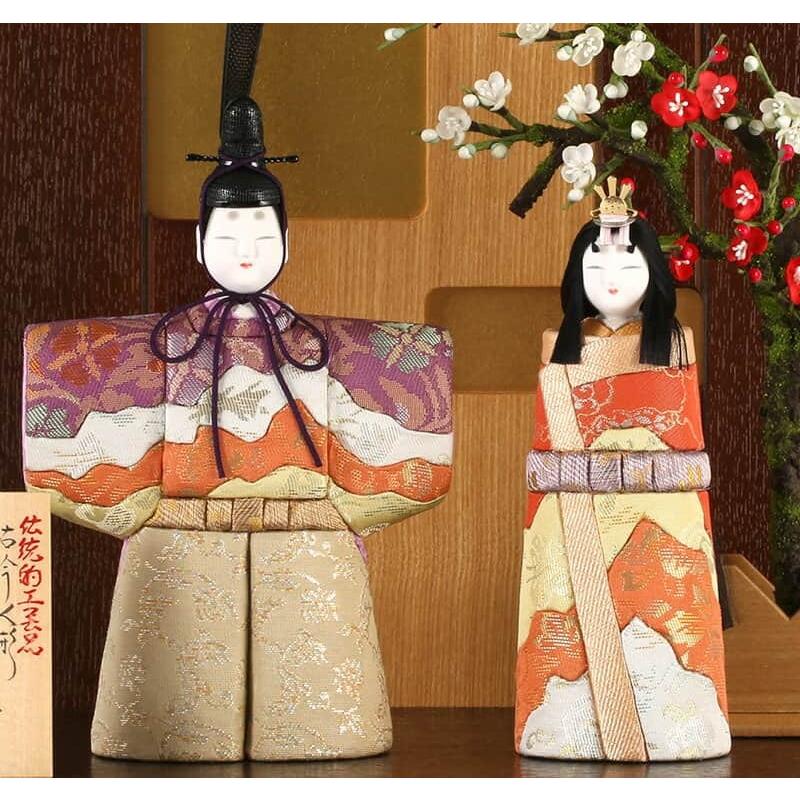 100周年記念祭】雛人形 真多呂 コンパクト ひな人形 雛 木目込人形飾り
