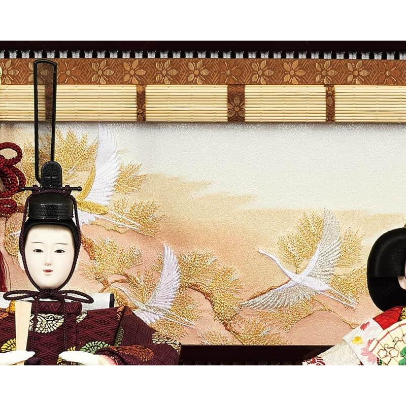 【新品 30%off 送料無料】 雛人形 吉徳大光 コンパクト ひな人形 雛 ケース飾り 親王飾り 御雛 金襴 小三五親王 アクリルケース h053-ys-322950 【FKP2322976561】(80960円)