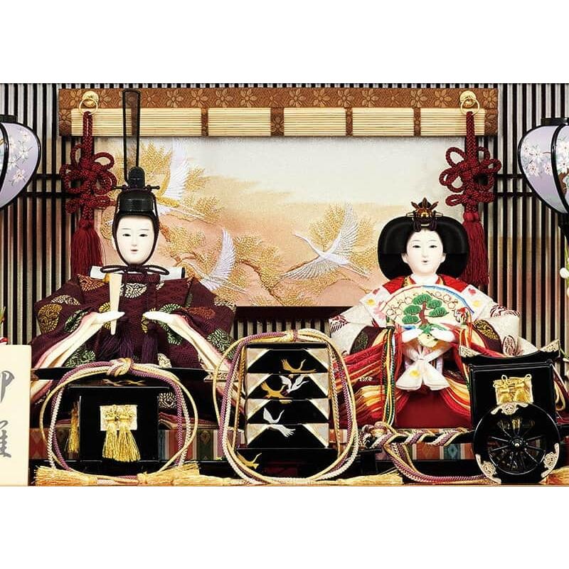 【新品 30%off 送料無料】 雛人形 吉徳大光 コンパクト ひな人形 雛 ケース飾り 親王飾り 御雛 金襴 小三五親王 アクリルケース h053-ys-322950 【FKP2322976561】(80960円)