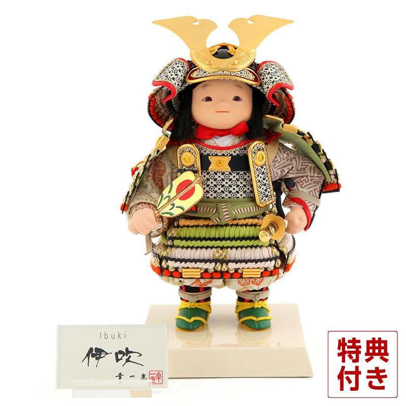 桃秀の五月人形「子供武者」 桃秀の五月人形「子供武者」