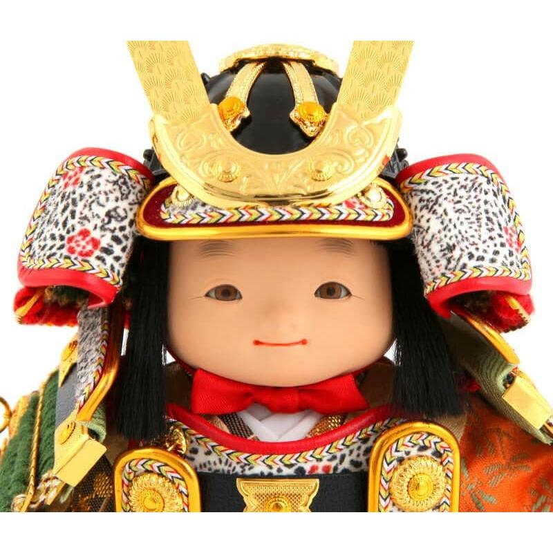 幸一光 【100周年記念祭】五月人形 コンパクト 松崎人形 子供大将飾り