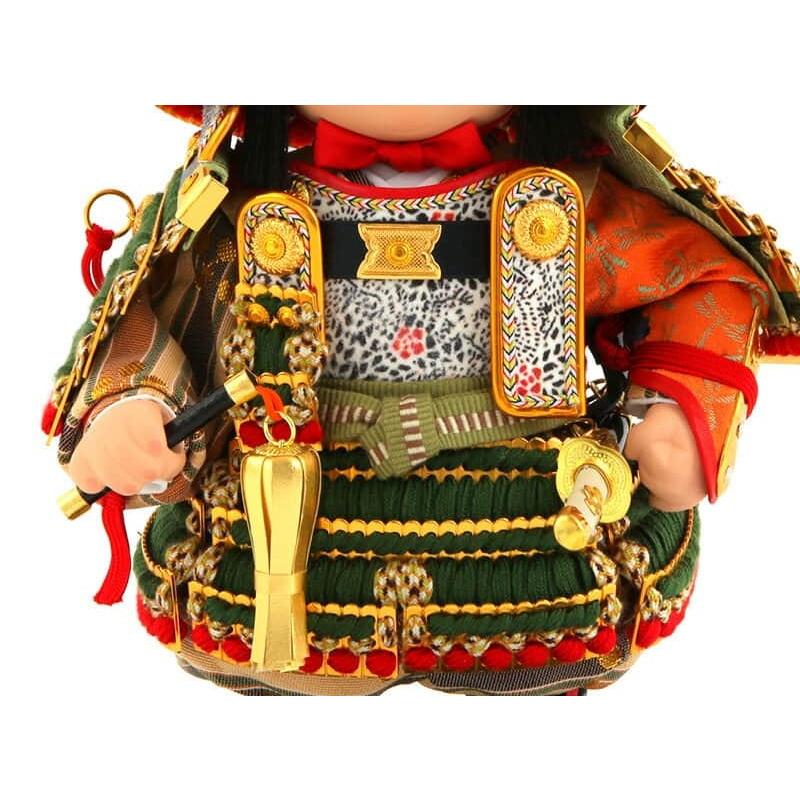 幸一光 【100周年記念祭】五月人形 コンパクト 松崎人形 子供大将飾り