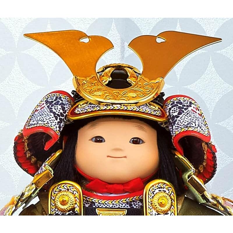 【売り切りお値下げ】 五月人形 吉徳 子供大将飾り 武者人形 収納飾り 幸一光作 鎧着若大将 光 h055-ys-507402 【D2685939744】(93610円)