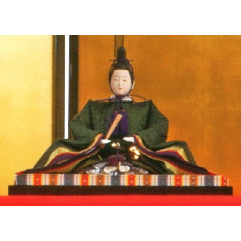 久月 雛人形 ひな人形 雛 七段飾り 十五人飾り 清水久遊作 正絹 七番