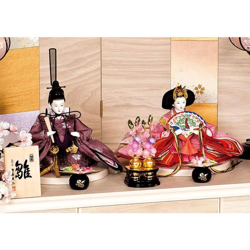★動作確認済み 雛人形 平安豊久 ひな人形 雛 コンパクト収納飾り 親王飾り あゆみ 小三五親王揃 h033-mo-304075 HF-083 【1999203855】(69676円)