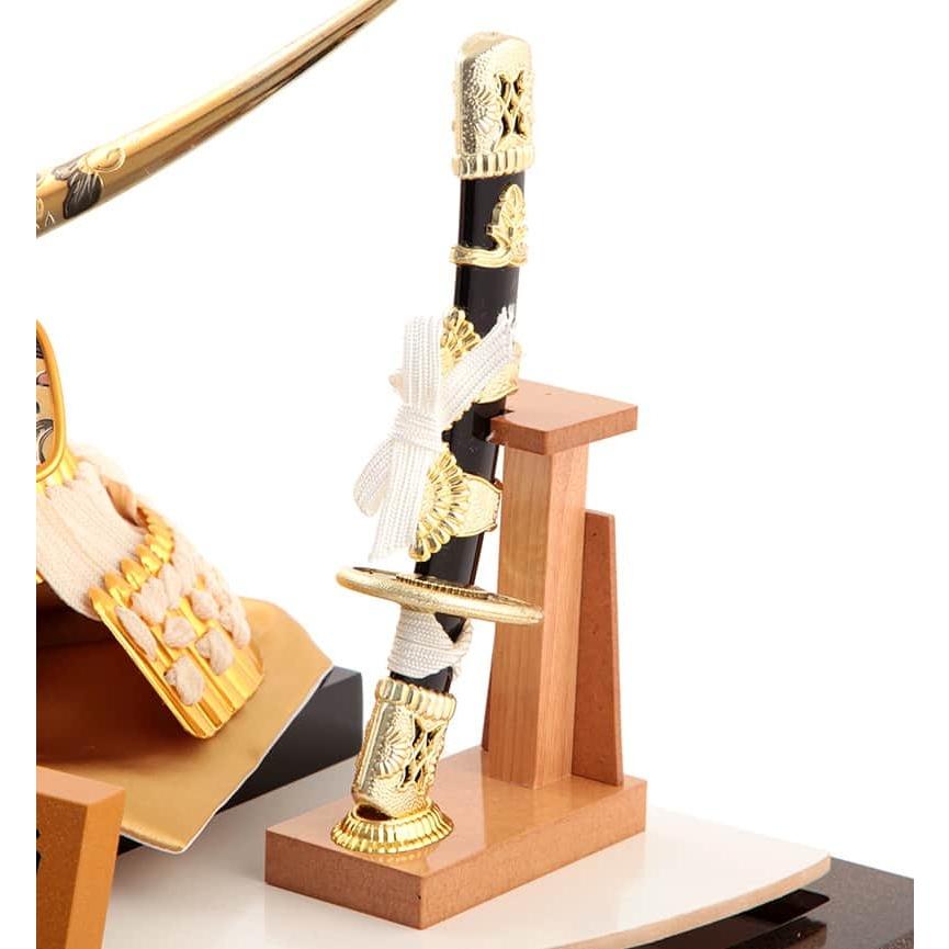 五月人形 伊達政宗 兜ケース飾り 兜飾り 藤翁作 白銀 アクリルケース