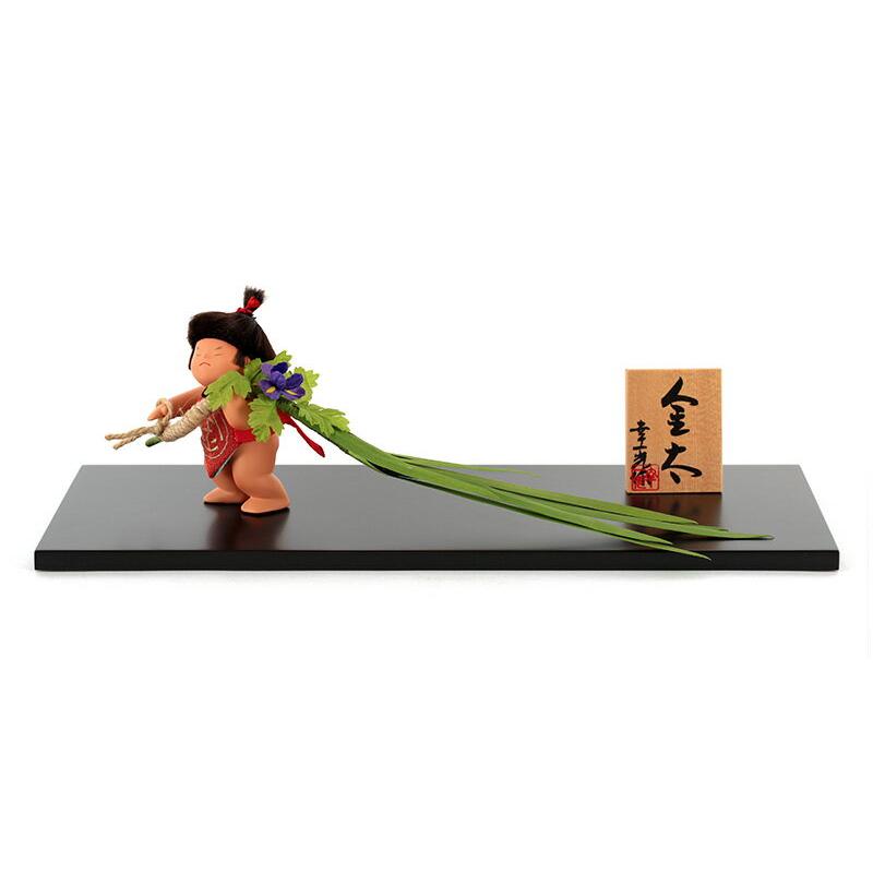 幸一光 【100周年記念祭】五月人形 コンパクト 松崎人形 金太郎 武者