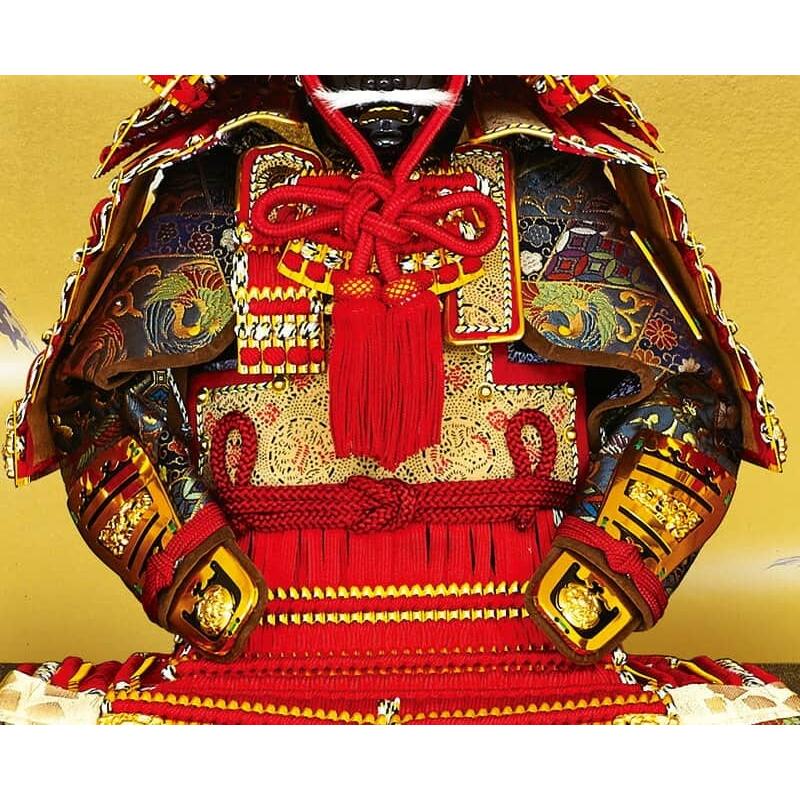 吉徳大光 【100周年記念祭】五月人形 吉徳 鎧平飾り 鎧飾り 家紋入れ