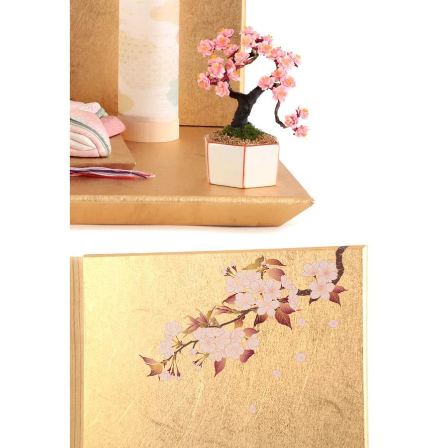 雛人形 コンパクト 一秀 ひな人形 木目込人形飾り 平飾り 親王飾り