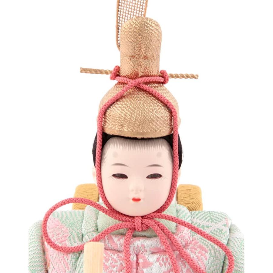 一秀 【100周年記念祭】雛人形 コンパクト ひな人形 木目込人形飾り 平