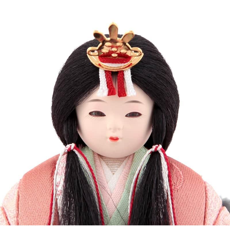 一秀 【100周年記念祭】雛人形 コンパクト ひな人形 木目込人形飾り 平