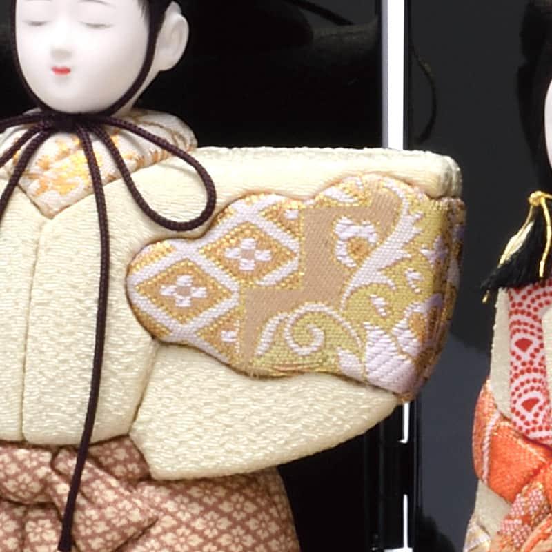 一秀 【100周年記念祭】雛人形 コンパクト ひな人形 木目込人形飾り 平