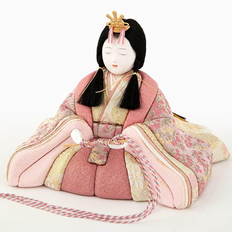 一秀 【100周年記念祭】雛人形 コンパクト ひな人形 木目込人形飾り 平