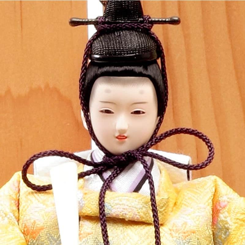 【100周年記念祭】雛人形 コンパクト 久月 ひな人形 収納飾り 親王飾り 銘木シリーズ 松 h073-k-6705_3