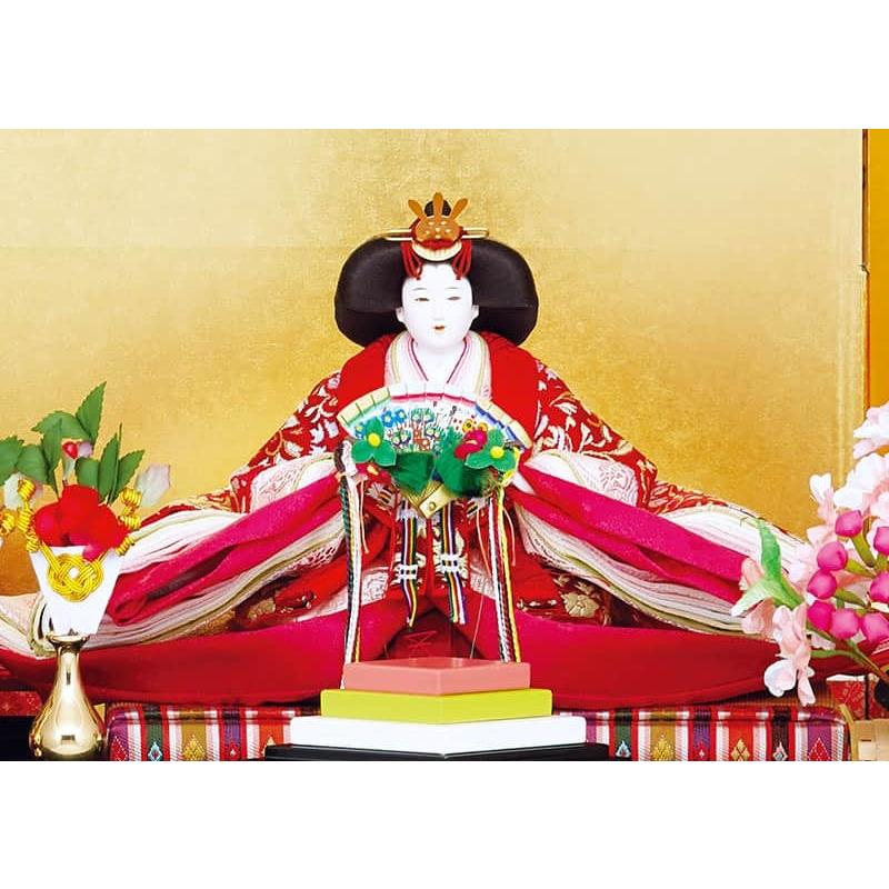 25【新品未使用】 雛人形 吉徳大光 ひな人形 雛 平飾り 親王飾り 樋泉円作 御雛 正絹 西陣伝統文様裂 本着付衣裳 京十番親王 h043-ys-305518 【AA4686975137】(163350円)