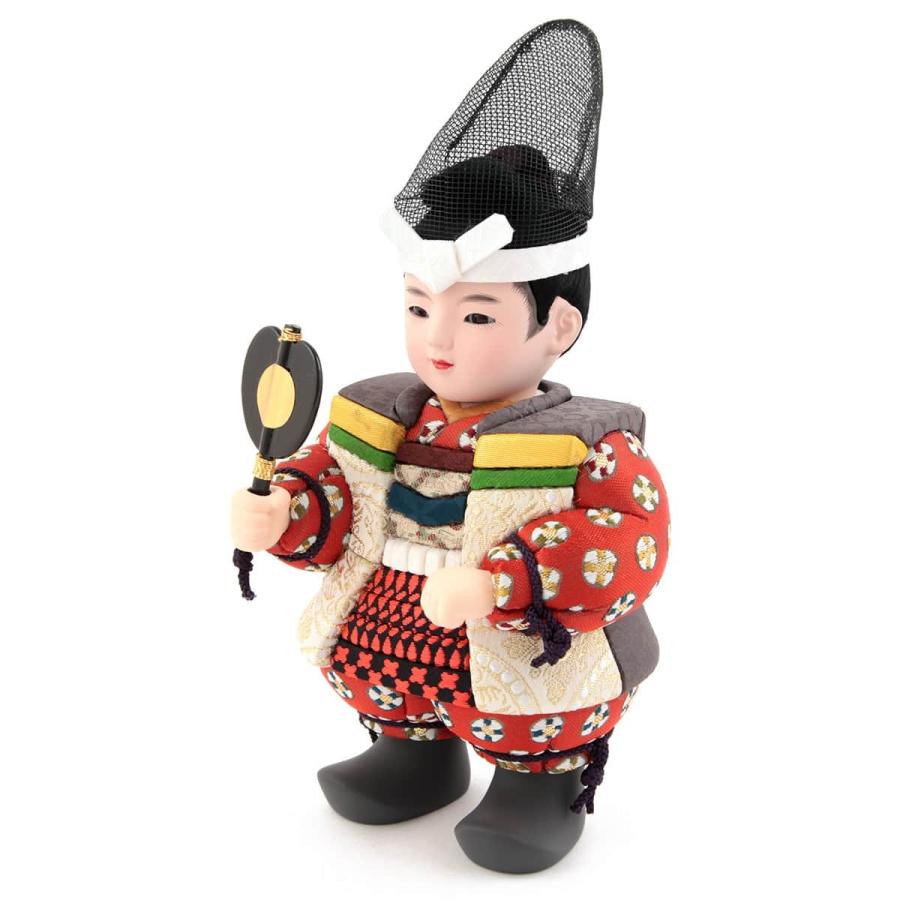 一秀 【100周年記念祭】五月人形 コンパクト 子供大将飾り 武者人形 平