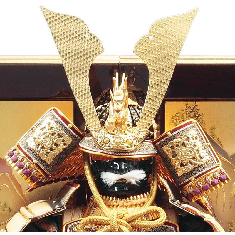 五月人形 久月 鎧平飾り 鎧飾り 高床飾り 金小札 正絹緋縅 15号 五月人形 久月 鎧平飾り 鎧飾り 高床飾り 金小札 正絹緋縅 15号