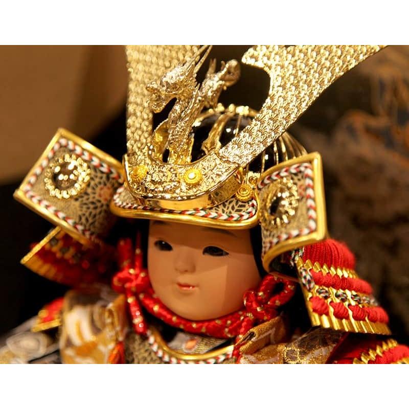 吉徳大光 【100周年記念祭】五月人形 コンパクト 吉徳 子供大将飾り
