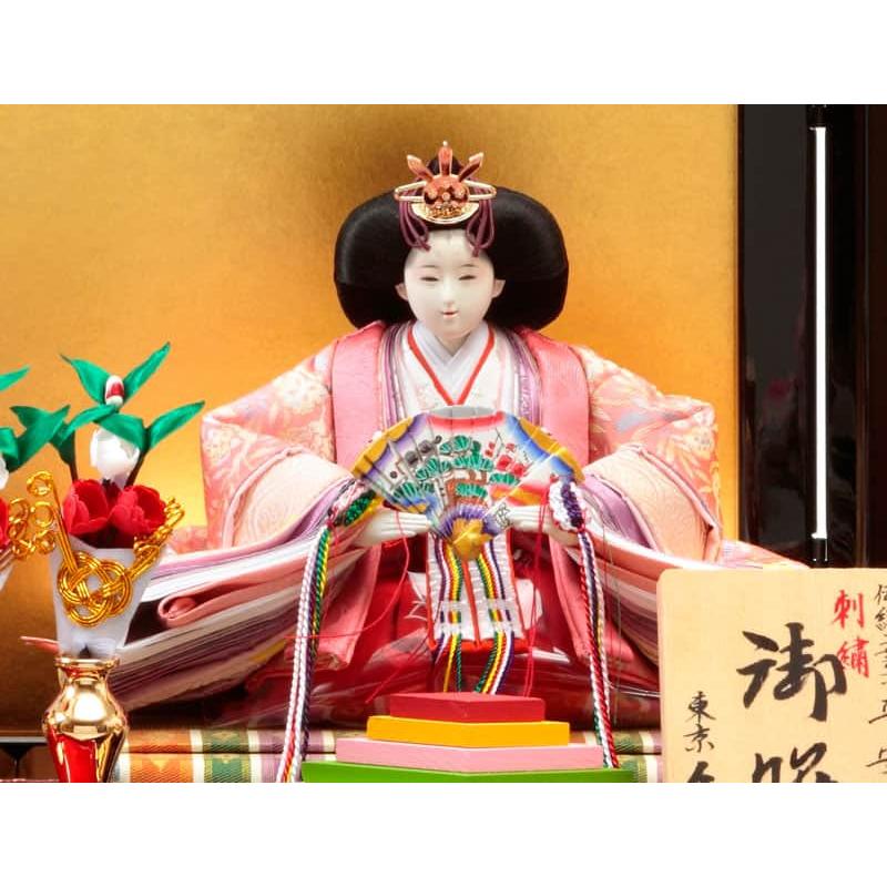 久月 雛人形 ひな人形 雛 平飾り 親王飾り 平安清甫作 御雛 正絹 久月 雛人形 ひな人形 雛 平飾り 親王飾り 平安清甫作 御雛 正絹