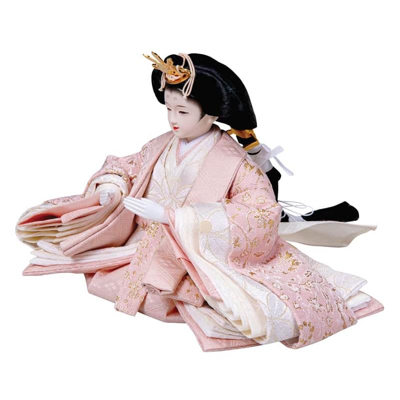 【100周年記念祭】雛人形 コンパクト 平安豊久 ひな人形 収納飾り 親王飾り せれな 金襴 小芥子親王揃 h083-mo-304439 HJ-105