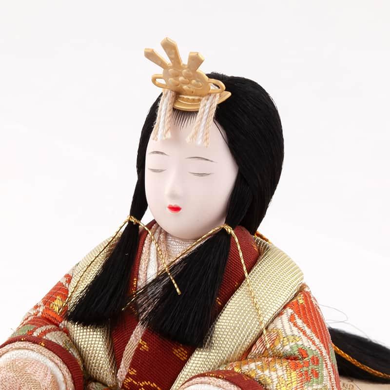 一秀 【100周年記念祭】雛人形 コンパクト ひな人形 木目込人形飾り 平 