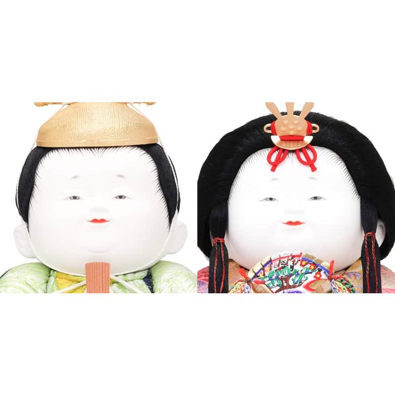 美品】雛人形 平安清玉作 春の舞 芥子二人ぼんぼり付 伝統和装 【公式