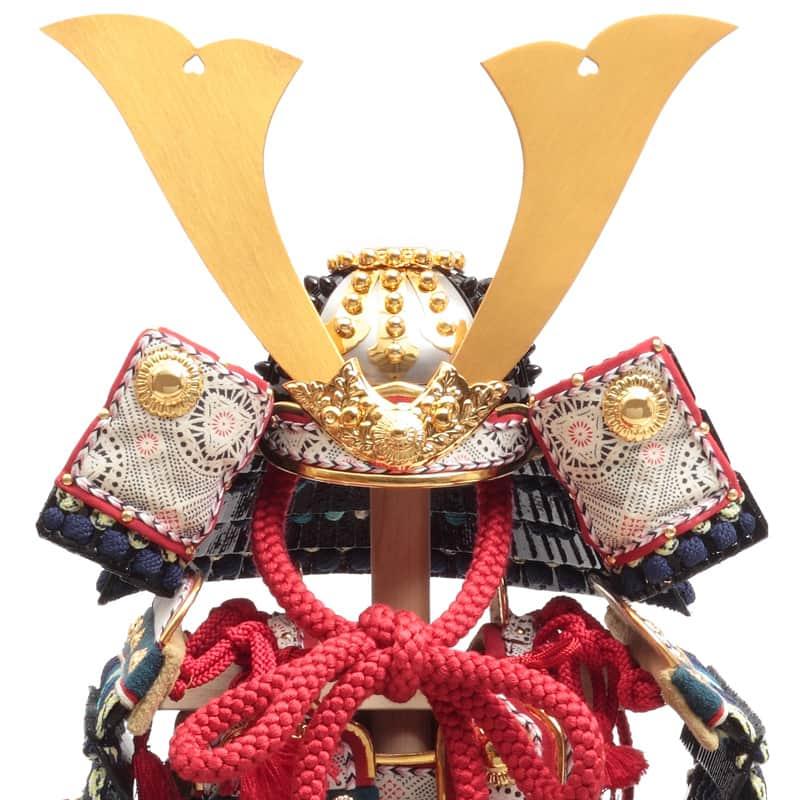 【100周年記念祭】五月人形 久月 鎧平飾り 鎧飾り 加藤峻厳作 1/4 端裾濃縅大鎧 貼り合わせ本小札 h085-k-92006 D-69_4