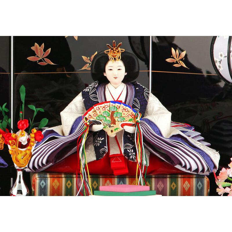 100周年記念祭】雛人形 おしゃれ 親王飾り 平安義正 極上仕立 御雛