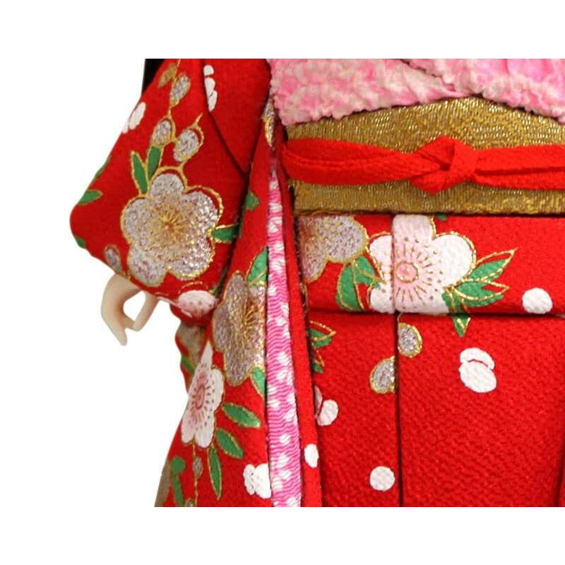 雛人形 久月 ひな人形 雛 木目込人形飾り 市松人形 おさげ h073